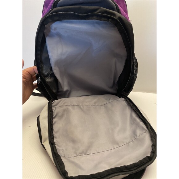 Adidas Backpack Purple amd Grey With Computer / iPad Slot - Picture 7 of 12